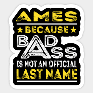 AMES Sticker